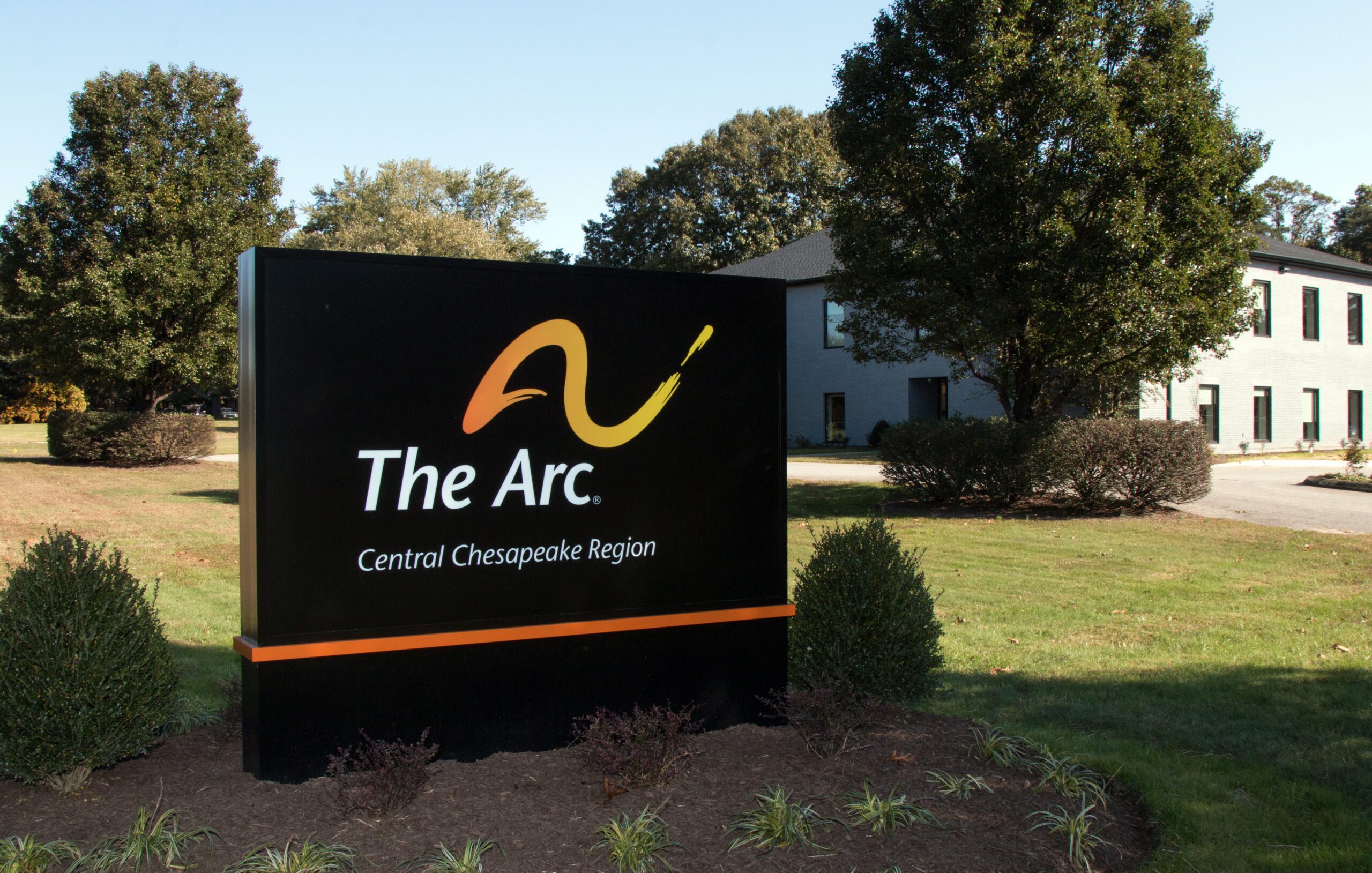 The Arc building sign