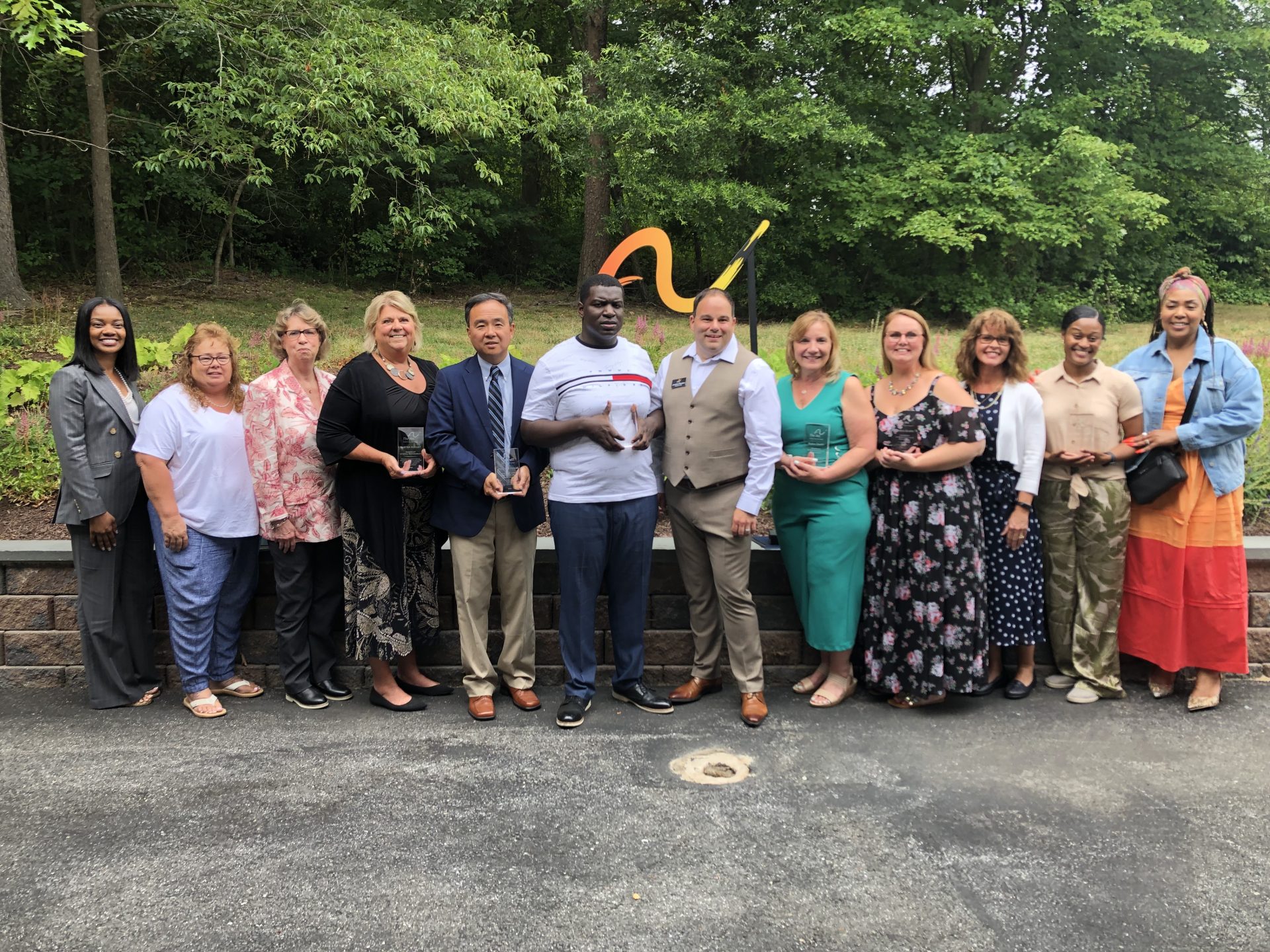 Group photo of all the Celebration Impact Awardees